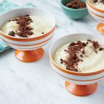 Vanillepudding mit Milch