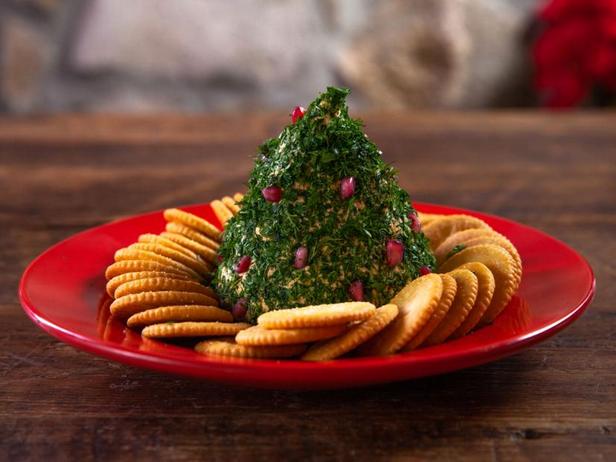 Zubereitung - Käse-Vorspeise "Weihnachtsbaum"