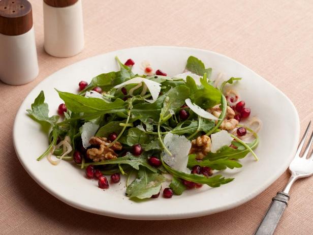 Zubereitung - Rucola-Granatapfel-Salat