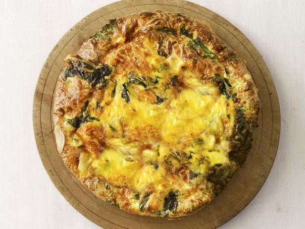Zubereitung - Frittata mit geräuchertem Gouda und Winterkräutern