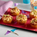 Cheddar-, Speck- und Pimento-Mais-Muffins