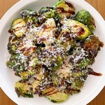 Rosenkohl mit Parmesan aus dem Airfryer
