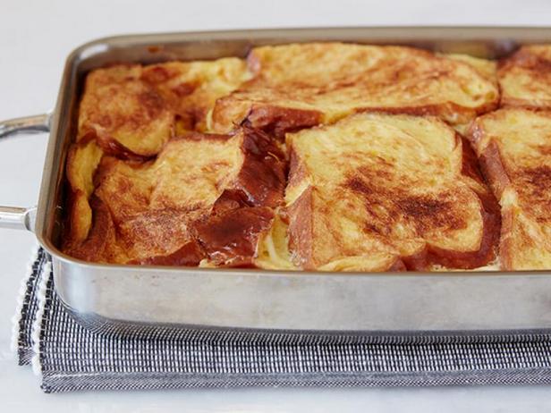 Wie man French Toast Brotpudding zubereitet