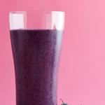 Blaubeer-Mandel-Smoothie