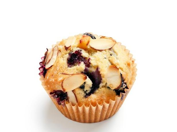 Rezept für Blaubeer-Nektarinen-Muffins