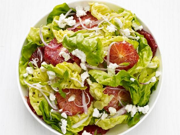 Zubereitung - Sommerlicher Blutorangensalat mit Minze