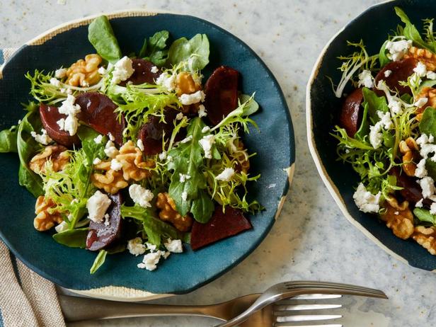 Zubereitung - Rote-Bete-Salat mit Walnüssen und Ziegenkäse