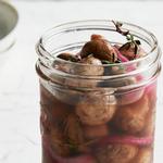 Schnell marinierte Champignons