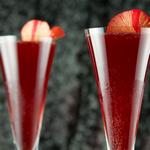 Cocktail auf dem roten Teppich