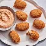 Lachskroketten mit Remoulade