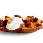 Kartoffelschalen mit Texas Chili