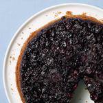 Blaubeer-Zitronen-Upside-Down-Kuchen