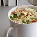 Einfach Wasser hinzufügen: Mexikanische Hühner-Mais-Suppe