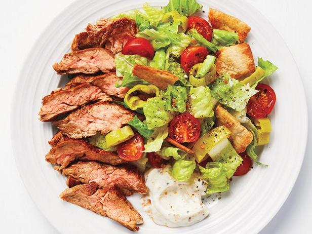 Zubereitung - Steak-Salat mit Za'atar