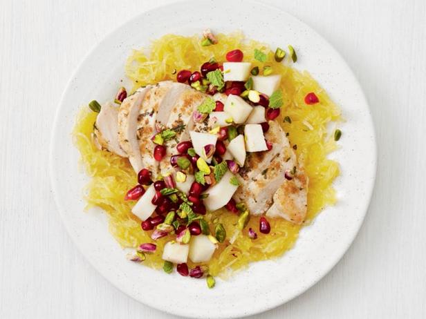 Come preparare il pollo al coriandolo con spaghetti di zucca