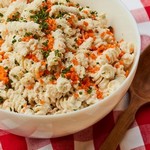 Nudelsalat mit Ranch-Dressing