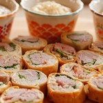 Truthahn- und Schinken-Sandwichbrötchen