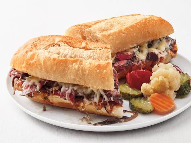 Zubereitung - Steak- und karamellisierte Zwiebel-Sandwiches