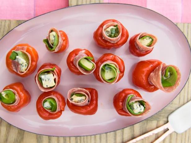 Rezept - Marinierte Paprika mit Gorgonzola