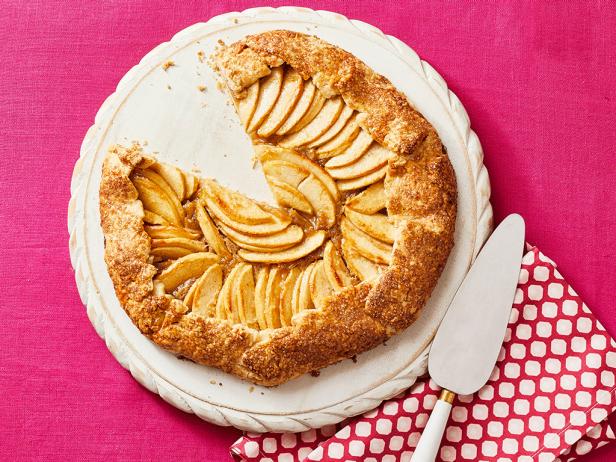 Rezept für Frangipane- und Apfel-Galette