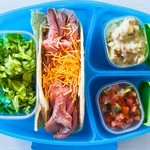 Taco-Bar in der Lunchbox