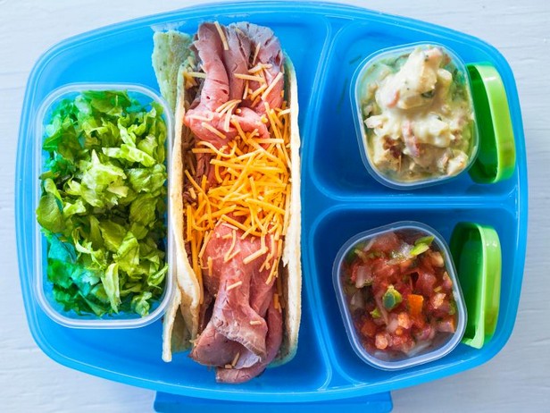 So macht man eine Taco-Bar in der Lunchbox