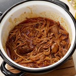 Scharfes Pulled Pork in Limonade