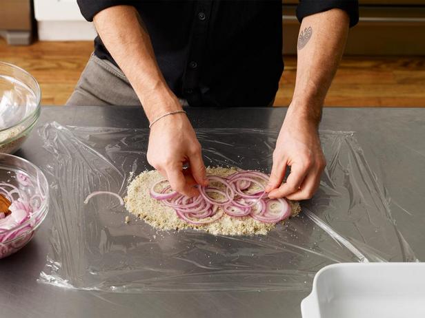 Die trockene Marinade bereitstellen