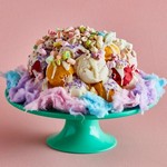 كعكة آيس كريم يونيكورن