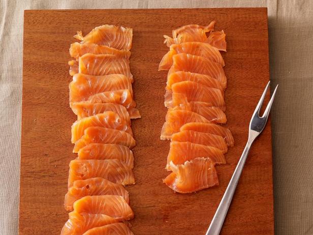 Zubereitung von Graved Lachs