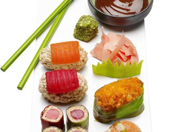 Anleitung für ein Sushi-Dessert zum 1. April: Gepuffter Reis