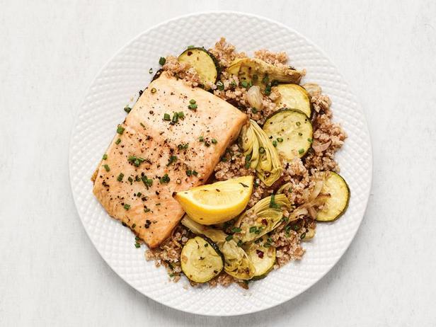 Zubereitungstipps – Arktischer Saibling mit Artischocken und Zucchini aus dem Ofen