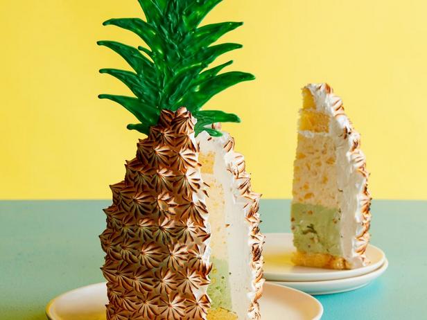 Wie man eine Hawaii-Eistorte zubereitet