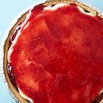 Puddingkuchen mit Beeren