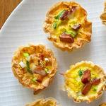 Mini-Quiches aus der Heißluftfritteuse