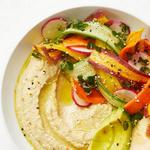 Hummus- und Avocado-Bowl