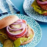 Hähnchenburger nach orientalischer Art