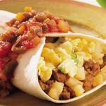 Chorizo-Frühstücks-Burrito