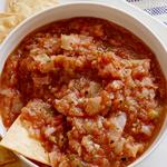 Gegrillte Tomatensalsa