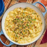 معكرونة بالجبنة مع النيوكي
