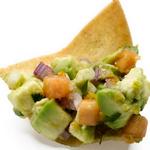 Scharfe Papaya-Guacamole