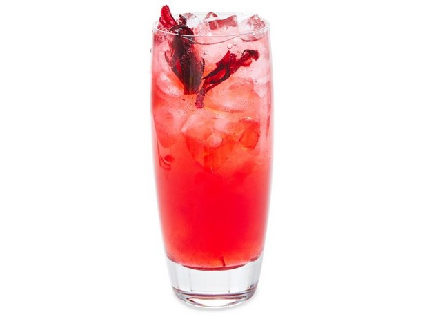 Wie man Hibiskus-Gin Tonic zubereitet
