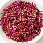 Rotkohlsalat mit Weintrauben