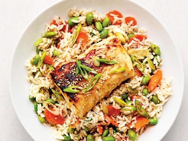 Kuidas valmistada - Miso tursk riisi ja edamame'iga
