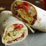 Corned Beef und Rösti-Wrap gegen Kater