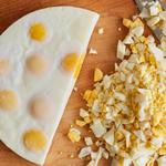 Eier für Salat aus dem Schongarer