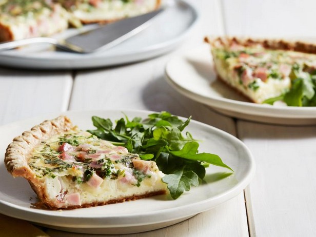 Rezept für Schinken-Camembert-Quiche