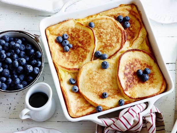 Pfannkuchen-Frühstücksauflauf