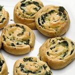 Vituschki mit Spinat und Cheddar