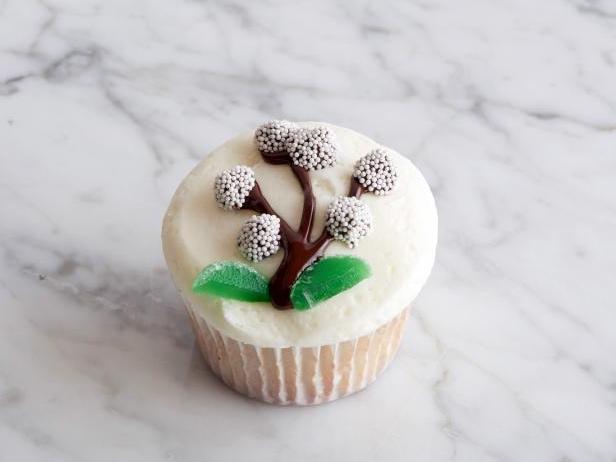 Anleitung zur Herstellung von Nonpareil-Blumen-Cupcakes